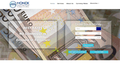 Desktop Screenshot of monexinternational.com